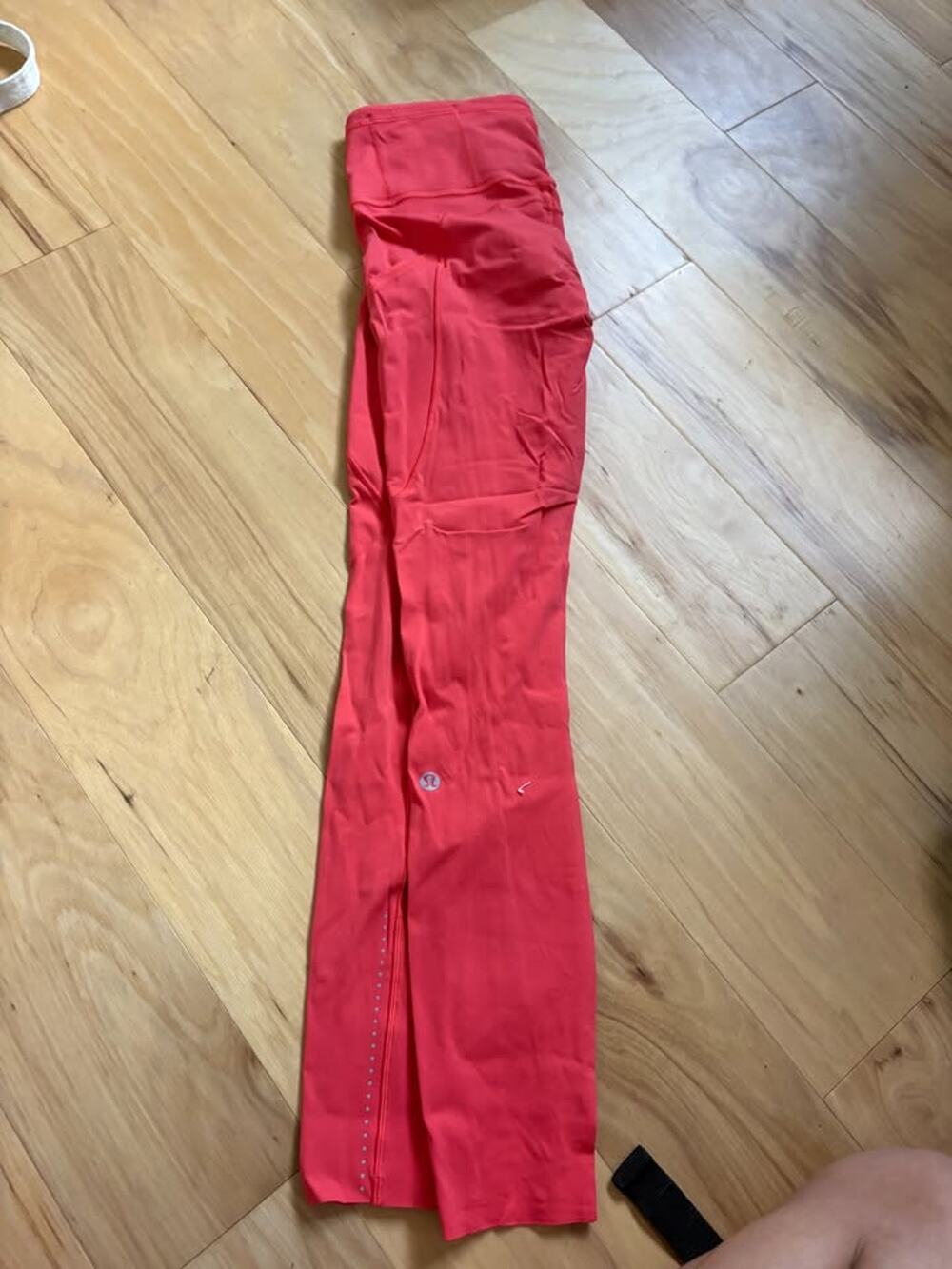 Lululemon Coral/Red Technical Running Leggings - Size 4